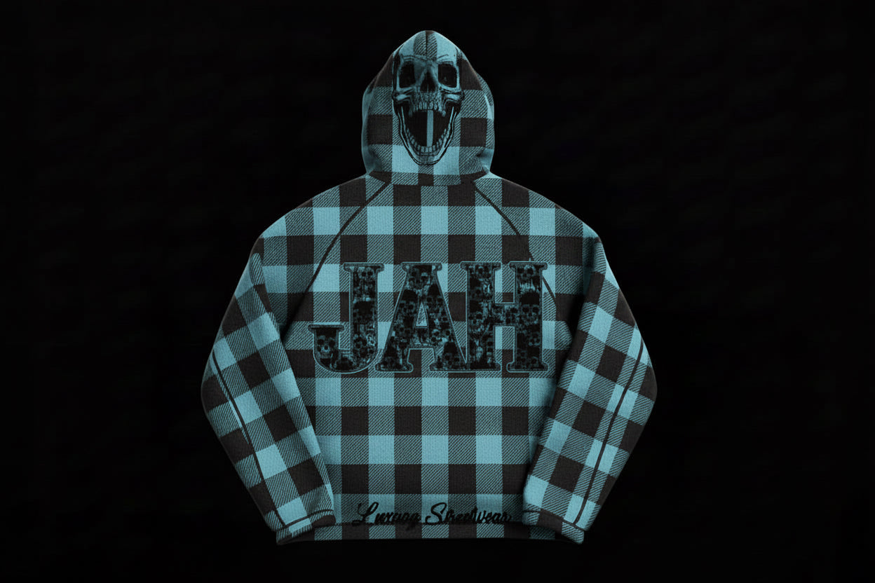 J.A.H’s Plaid Hoodie Shirt