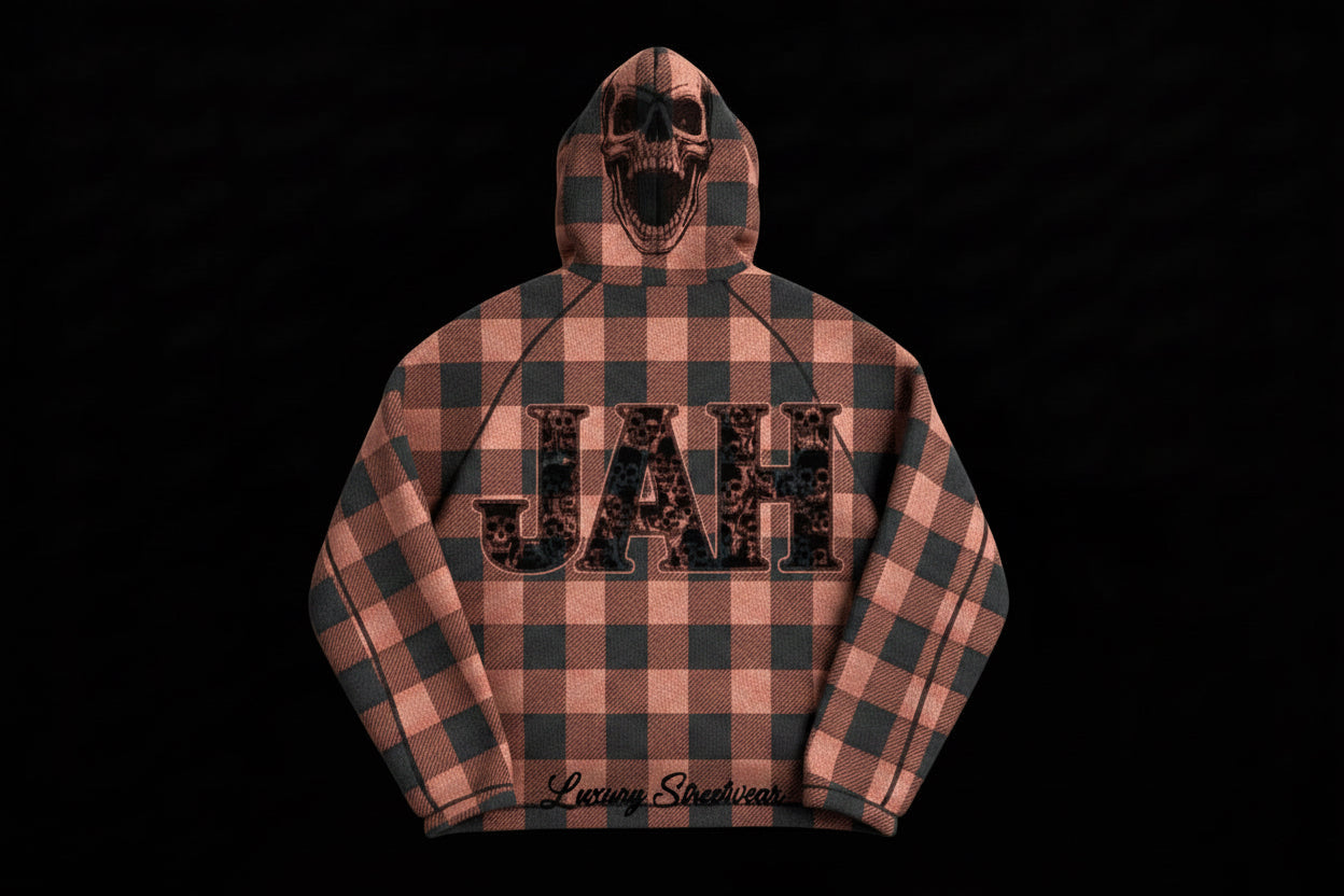 J.A.H’s Plaid Hoodie Shirt