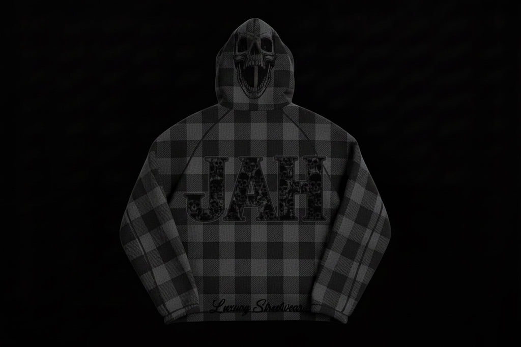 J.A.H’s Plaid Hoodie Shirt