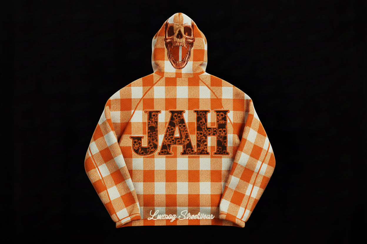 J.A.H’s Plaid Hoodie Shirt